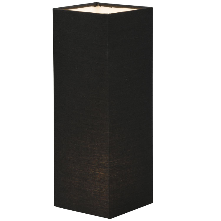 RL Reality Leuchten Ersatz-Lampenschirm Stoffschirm H30cm schwarz für Tischleuchte Haley R59100132 passt auf E14 Fassung Ersatzteil für Reality-RL-Trio-Lighting Arnsberg Trio International  40178075403452