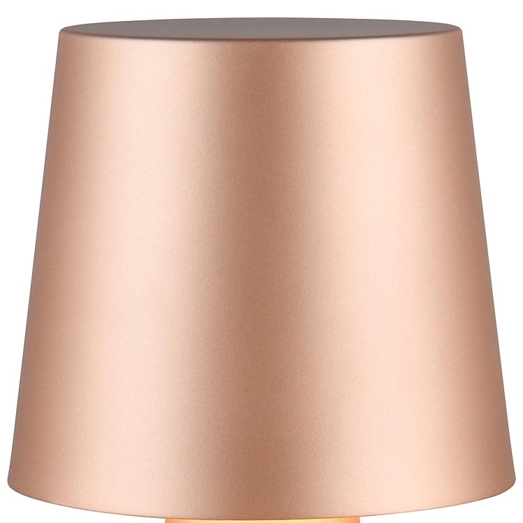 Trio Leuchten Ersatz-Schirm Ø 16cm Metall Coffee für Tischleuchte Nubian 562900165 4017807614268