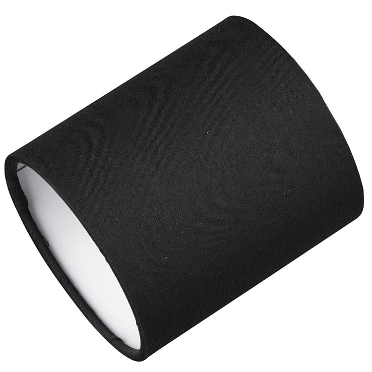 Trio Leuchten Stoffschirm S41692-07 schwarz, innen weiß Ø 9cm x H 10cm für Lesearm von Stehleuchte Motel 416900207 Ersatzschirm Ersatzteil Trio-Lighting Arnsberg 4017807541724