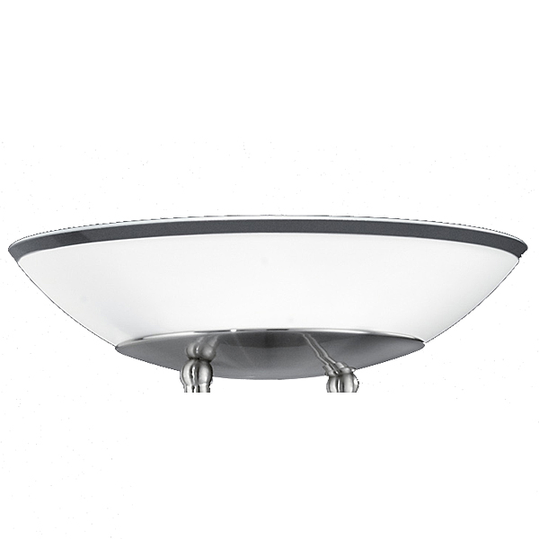 Trio Leuchten Ersatzglas 92407 Glasschale für Deckenfluter 438410207 Fluterglas zu LOPEZ 4017807218114 Glasschirrm Lampenschirm Glasring Ersatzteil Trio-Lighting Arnsberg