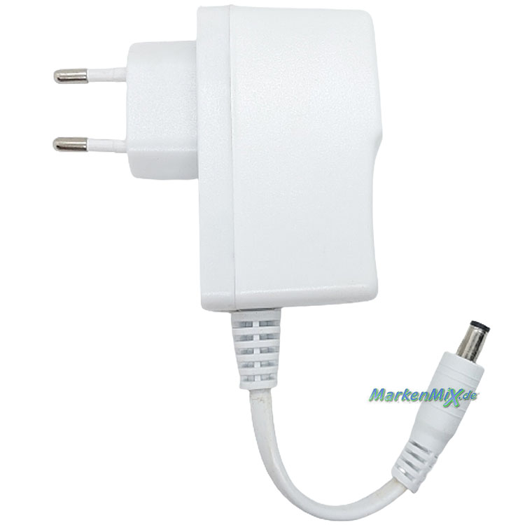 Trio Leuchten Ersatz-Stecker-Netzteil für LED Serie Edge Stecker-Treiber zu Tischleuchte 526810131 Netzteil LED-Treiber für Steckertrafo zu Ersatzteil Trio-Lighting Arnsberg plug-driver VIG K12-12V500 Netzstecker  4017807506488