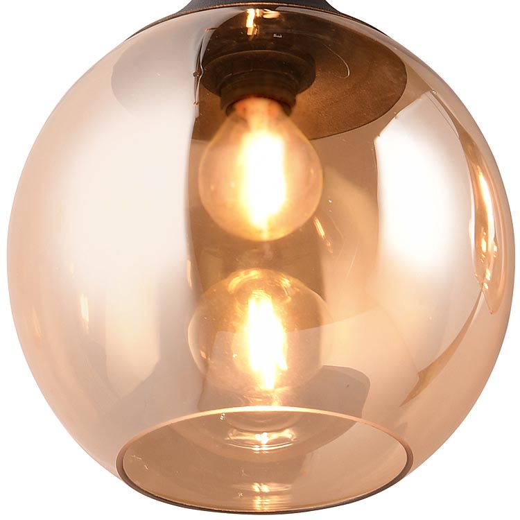 Trio Leuchten Ersatzglas G31702-13 amber Glasschirm für Serie Lumina Pendelleuchte 317000613  317000813  417000313  317000313 Ersatzteil Trio-Lighting Arnsberg  4017807577730 4017807577679 4017807597080 4017807597097