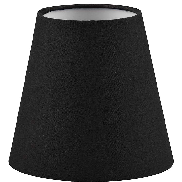 Trio Leuchten Ersatzschirm Ø 14cm Stoffschirm für Tischleuchte Mats Lampenschirm schwarz für 599600102 Ersatzschirm Lampenschirm aus Stoff Ersatzlampenschirm Ersatzteil  Trio-Lighting Arnsberg Trio International  4017807257472