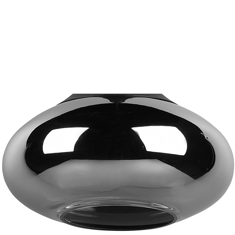 Trio Leuchten Ersatzglas G31703-57 Chrom bedampft Glasschirm für Serie Lumina Pendelleuchte smoke mirrored 317000632 317000832 417000332 zu Lumina 317000332 Ersatzteil Trio-Lighting Arnsberg 4017807542301 4017807542295 4017807542271 4102181302