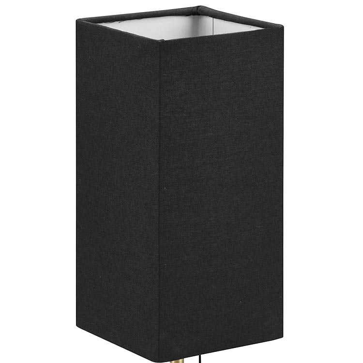 RL Reality Leuchten Ersatzschirm Stoffschirm schwarz für Tischleuchte Ole R51061008 Lampenschirm L10cm x B10cm x H18cm aus Stoff Ersatzteil 4017807538595 Reality-RL-Trio-Lighting Arnsberg Trio International 	