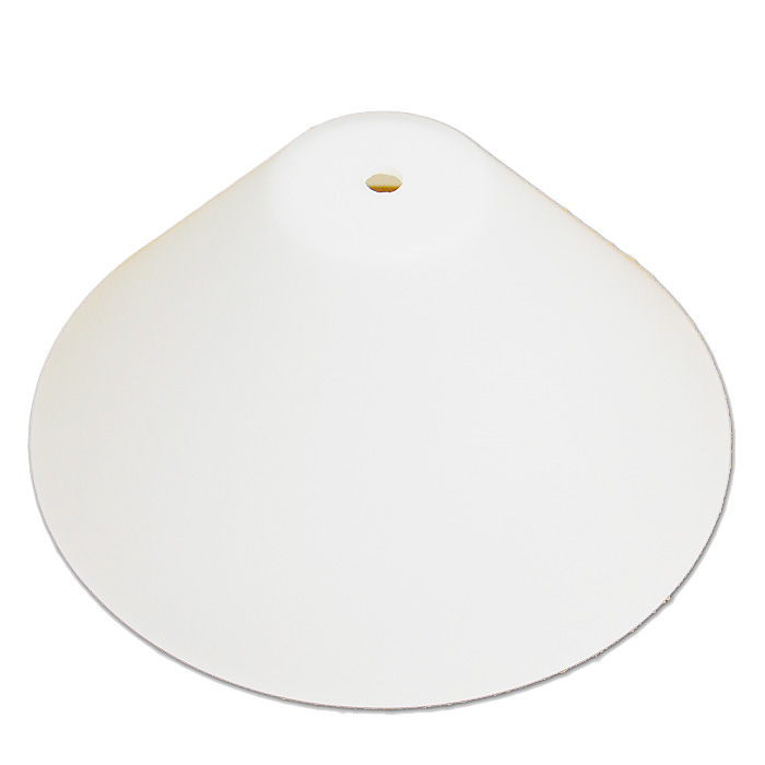 Trio Leuchten Ersatzglas Ø 24,5cm Glaschirm matt weiss für Tischleuchte 5921-07 bei ALDI angeboten  Trio-Lighting Arnsberg Trio International 4017807100952