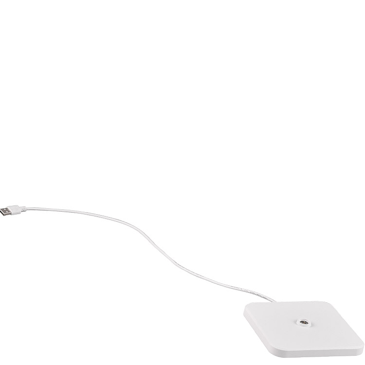 RL Reality Ersatz Ladeschale mit USB-Kabel für Akku Tischleuchte Fernandez Akkuleuchte weiß R54096131 USB-Ladekabel Ersatzteil Reality-RL-Trio-Lighting Arnsberg Netzteil Ladebase 4017807564327