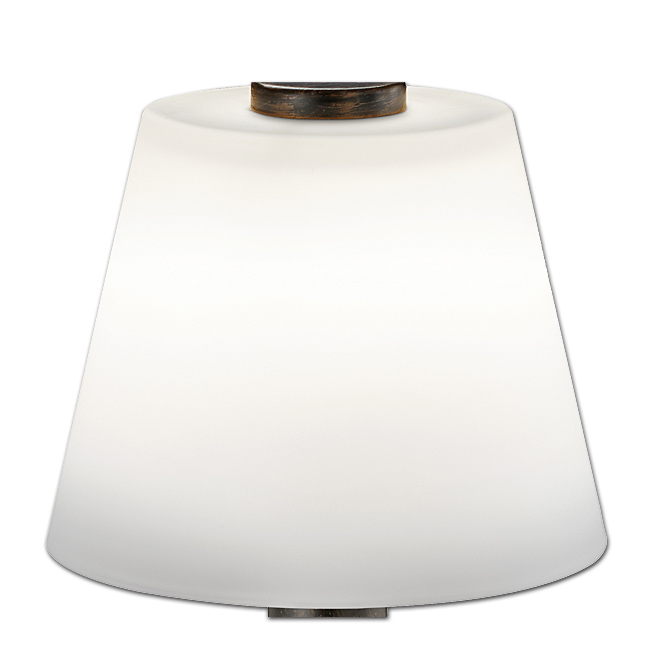 Trio Lampenglas 92672-28 weiß glänzend Ersatzglas für LED Tischleuchte MONTI 529310128