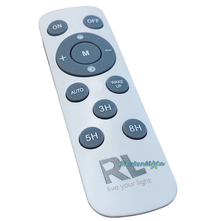 RL Reality Leuchten Ersatz Funk-Fernbedienung 93847IR für LED Serie Acora Deckenleuchte R22189132 Ersatzteil Reality-RL-Trio-Lighting Arnsberg 4017807650563