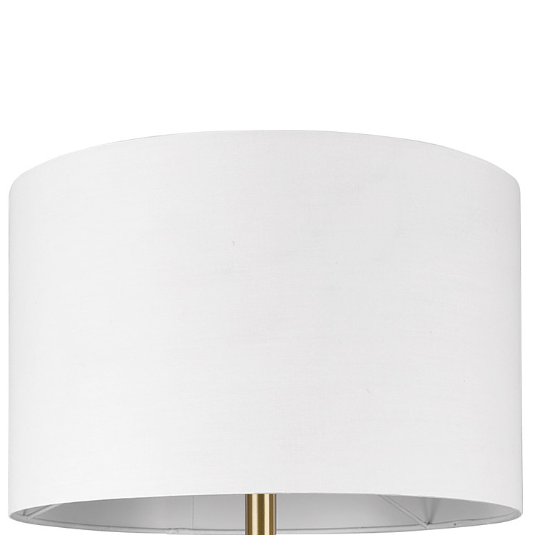 Trio Leuchten Stoffschirm S40391-81 cremeweiß Ø 40cm für Stehleuchte Hotel E27 Fassung Lampenschirm zu 403900208 Innenseite weiß Ersatzschirm 4017807494556 Ersatzteil  Trio-Lighting Arnsberg Trio International 