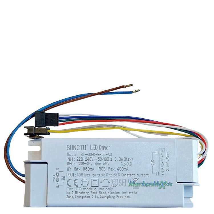Trio Ersatz-Treiber zu Leuchten Serie Yuma 40W LED Driver für Deckenleuchte 641719287