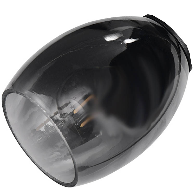 RL Reality Leuchten Ersatzglas Chrom bedampft, smoke für Lesearm von Deckenfluter Gerry R40063132