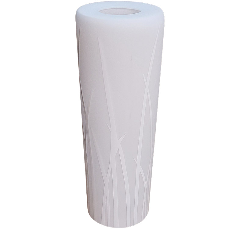 Eglo Leuchten Dekorglas GL2950 für Serie Rivato 1 Glasschirm weiß mit Dekor in weiß zu 93122 Glaszylinder 93123 Glasschirm 9002759931223 Glasrohr  9002759931230 Eglo Leuchten Dekorglas GL2950 für Serie Rivato 1 Glasschirm weiß mit Dekor in weiß zu 93122 Glaszylinder 93123 Glasschirm 9002759931223 Glasrohr  9002759931230