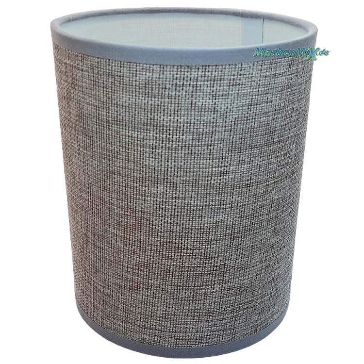 Trio Leuchten Ersatzschirm Ø 14cm Lampenschirm grau zu Stehleuchte Ross 403100317 Stoffschirm Ersatzteil Trio-Lighting Arnsberg Trio International 4017807567786