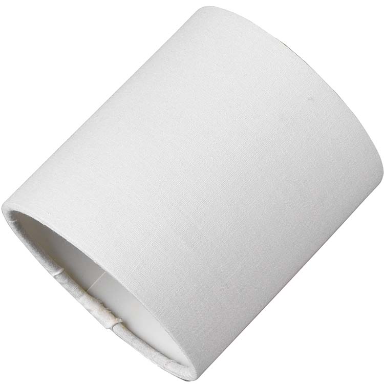 Trio Leuchten Stoffschirm weiß Ø 9cm x H 10cm für Lesearm von Stehleuchte Hotel 403900201 Ersatzschirm